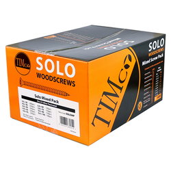 TIMco Solo Woodscrew Mixed Pack -  - 1 BOX - Box