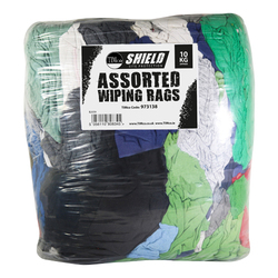 TIMco Shield Assorted Wiping Rags - 10kg - 10.00 KG - Bag