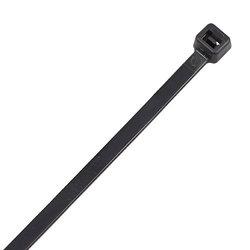 TIMco Cable Tie - Black - 2.5 x 100 - 100 PCS - Bag