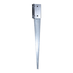 TIMco Drive in Post Spike - Bolt HDG - 50 x 300mm - 1 EA - Unit