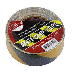 TIMco Anti-Slip Tape - Black/Yellow - 10m x 50mm - 1 EA - Roll