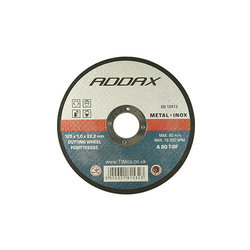TIMco B/Abrasive Flat Wheel - Inox - 115 x 22.2 x 1.0 - 25 PCS - Box
