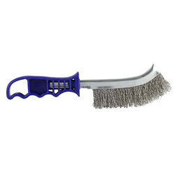 TIMco Blue Handle Wire Brush S/Steel - 255mm - 1 EA - Unit