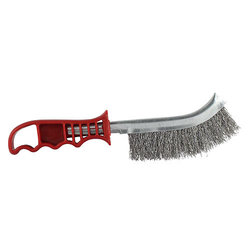 TIMco Red Handle Wire Brush Steel - 255mm - 1 EA - Unit
