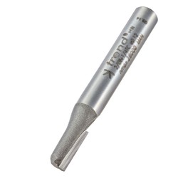 Trend 2/06X1/4TC Single flute cutter 6.3mm diameter