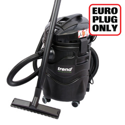 Trend T31A/EURO Wet & Dry Extractor 1400W 230V Euro plug - Authorised distributors only