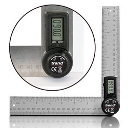 Trend DAR/200 Trend Digital Angle Rule - 360 degree angle range for measuring and marking bevels, mitres and slopes