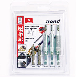 Trend SNAP/DBG/A Snappy drill bit guide 5pc set