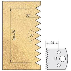 Trend IT/3411740 limitor 38mm x 4mm (pair)