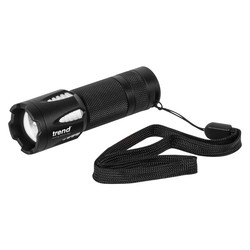 Trend TCH/PO/G12R Torch LED pocket rechargeable 200 lumens - UK sale only