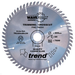 Trend TR/200X48X30 Saw blade trimming 200mm x 48 teeth x 30mm